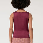 Top girocollo in raso FS24WT2003 W71301087 FRACOMINA