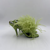 Sandalo con piume 8X0034 L044G532 PATRIZIA PEPE
