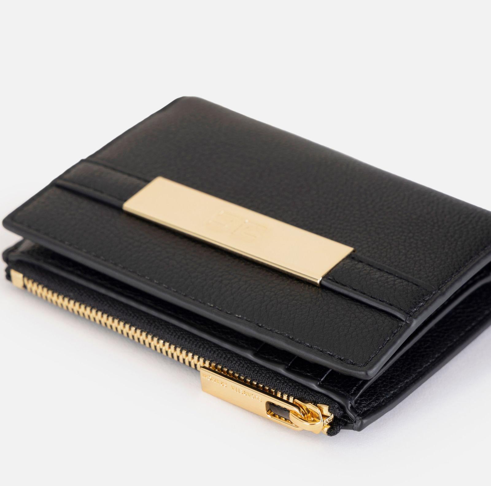 Portafoglio con placca logo PF61A56E2 110 ELISABETTA FRANCHI