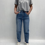 T-shirt con stampa A1252 GRIGIO OFELIA