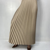 Gonna in raso plissè SK1183 CAMMELLO OFELIA