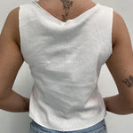 Canotta con stampa A1249 PANNA OFELIA