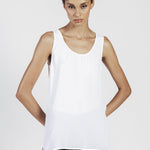 Canotta in crepe de chine MIAR13D8 01 CARLA G.