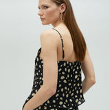 Top spalline sottili a pois MS2515029 1N0 MAITE