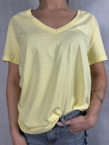 T-shirt basica scollo a V