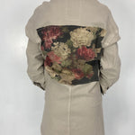 Giacca lunga con orsetto 525106 CAMMELLO OFELIA