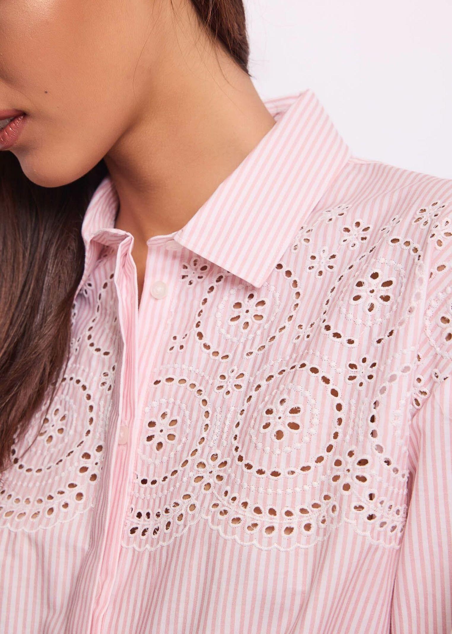 Camicia con ricamo 511BD45006 51502901 GAUDI'
