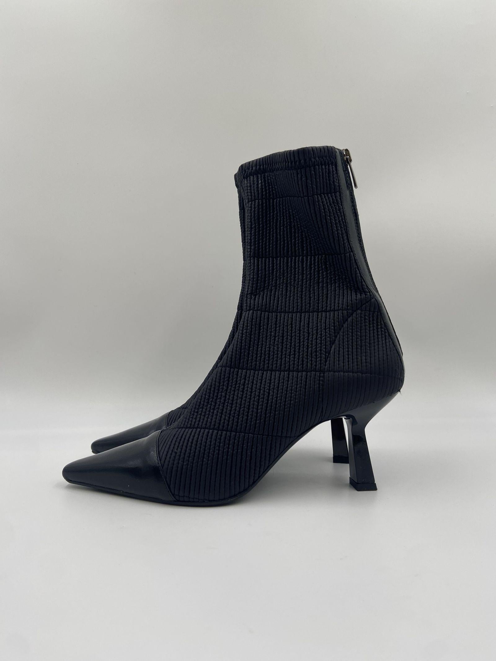 Stivaletto a calzino 2114 NERO OFELIA