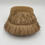 Visiera con frange YM0899 TAUPE OFELIA