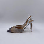 Sandalo alto con strass 1931 ARGENTO OFELIA