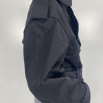 Giacca trench doppio petto B9603 NERO OFELIA