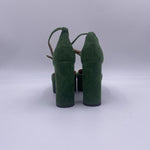 Sandalo con plateau 2195 VERDE OFELIA