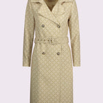 Trench doppiopetto con cintura in vita 511FD35004 51100101 GAUDI'