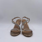 Sandalo alto con strass 2599 ORO OFELIA