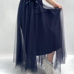 Gonna lunga in tulle MK04.015 BLUNOTTE OFELIA