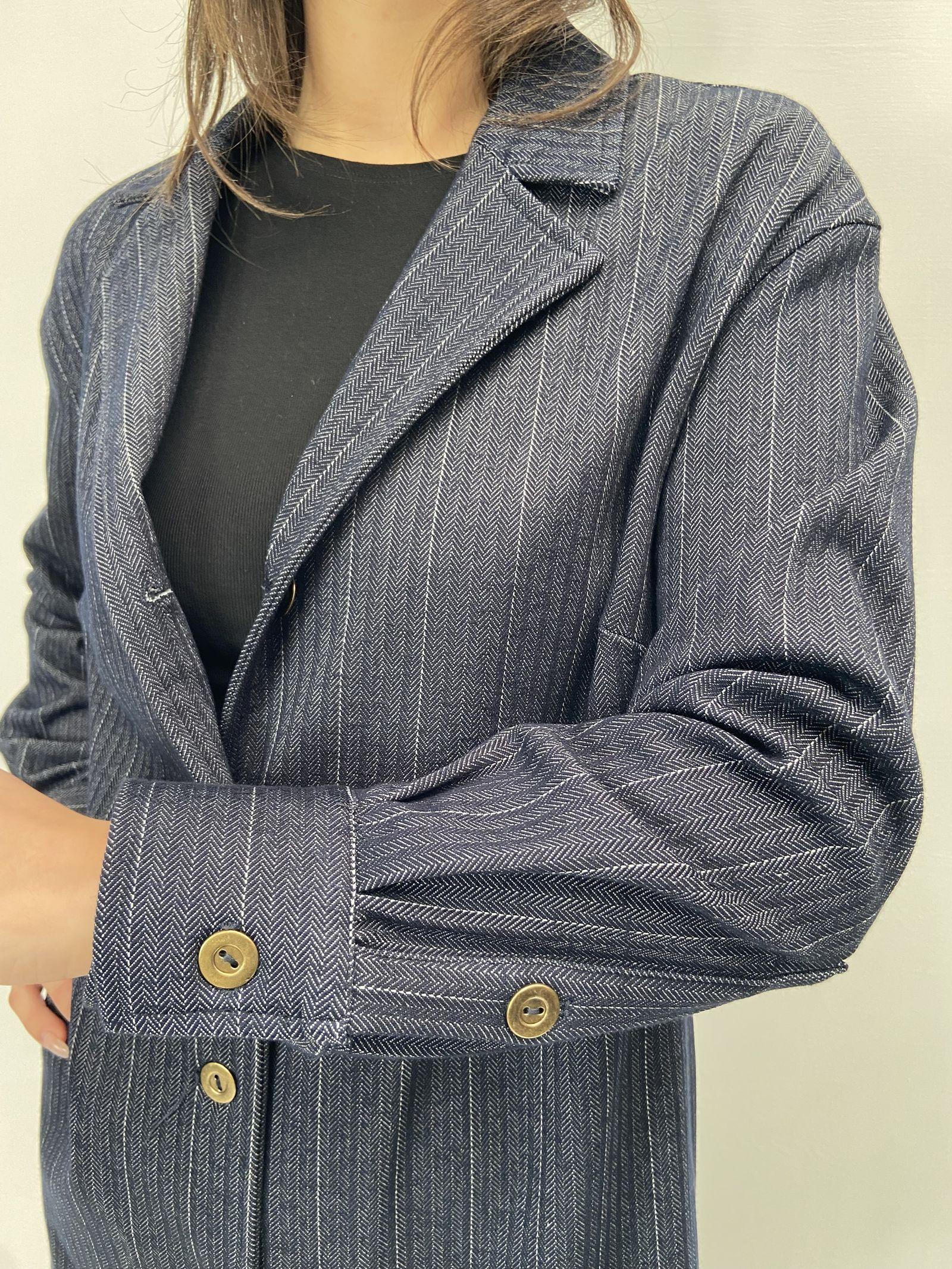 Giacca denim B985 DENIMBLU OFELIA