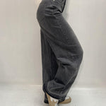 Jeans palazzo LAF270 GRIGIO OFELIA