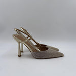 Sandalo alto con mini strass H2250 ORO OFELIA
