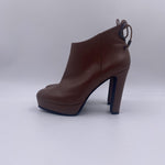 Tronchetto con plateau H1284NAPPA CUOIO OFELIA