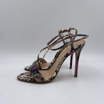 Sandalo pitonato 1090 FUXIA OFELIA