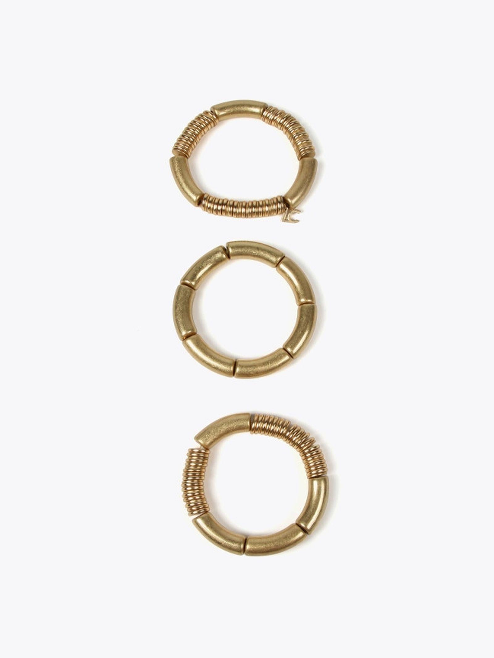Set braccialetti elasticizzati dorati LS2503069 0M2 LOLA