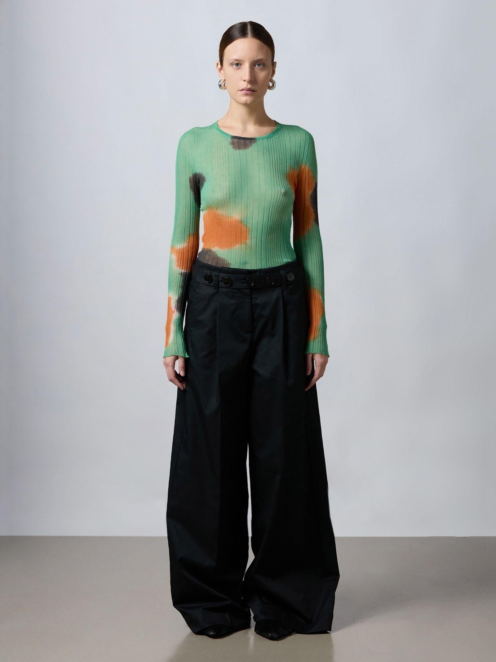 Maglia con trattamento handmade B04001 B0424 ROBERTO COLLINA