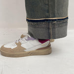 Jeans crop con risvolto LAF235 DENIM OFELIA