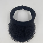 Visiera con frange YM0899 NERO OFELIA