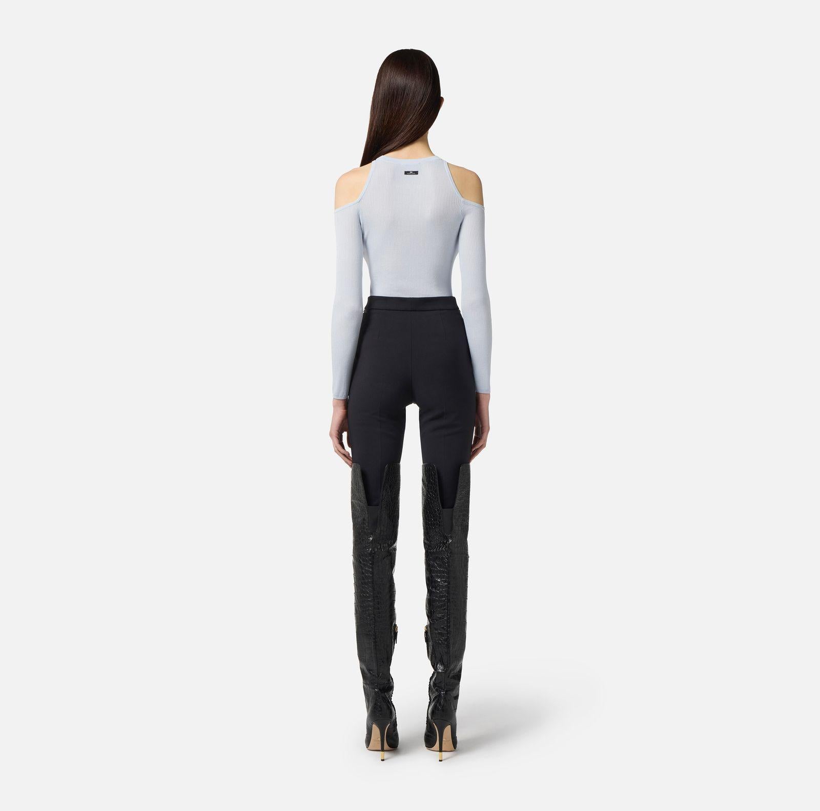 Pantalone con zip PA10856E2 110 ELISABETTA FRANCHI
