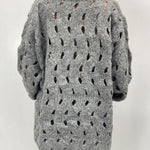 Maglia intrecciata JS376 GRIGIO OFELIA