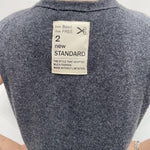 Gilet scollo a V CBGL4734 ANTRACITE OFELIA