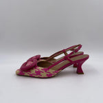 Slingback in raffia H2247 BEIGEFUXIA OFELIA