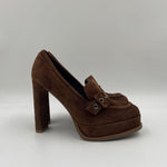 Sandalo con plateau 2813 CIOCCOLATO OFELIA