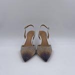 Sandalo alto con strass 1931 ARGENTO OFELIA