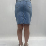 Gonna corta in denim 125104JC866 DENIM OFELIA