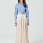 Pantaloni a palazzo in raso FR25SV3002W41101 251 FRACOMINA