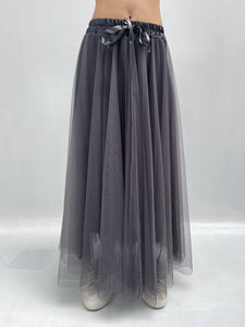 Gonna lunga in tulle