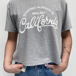 T-shirt con stampa A1252 GRIGIO OFELIA