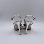 Sandalo alto con strass 1931 ARGENTO OFELIA