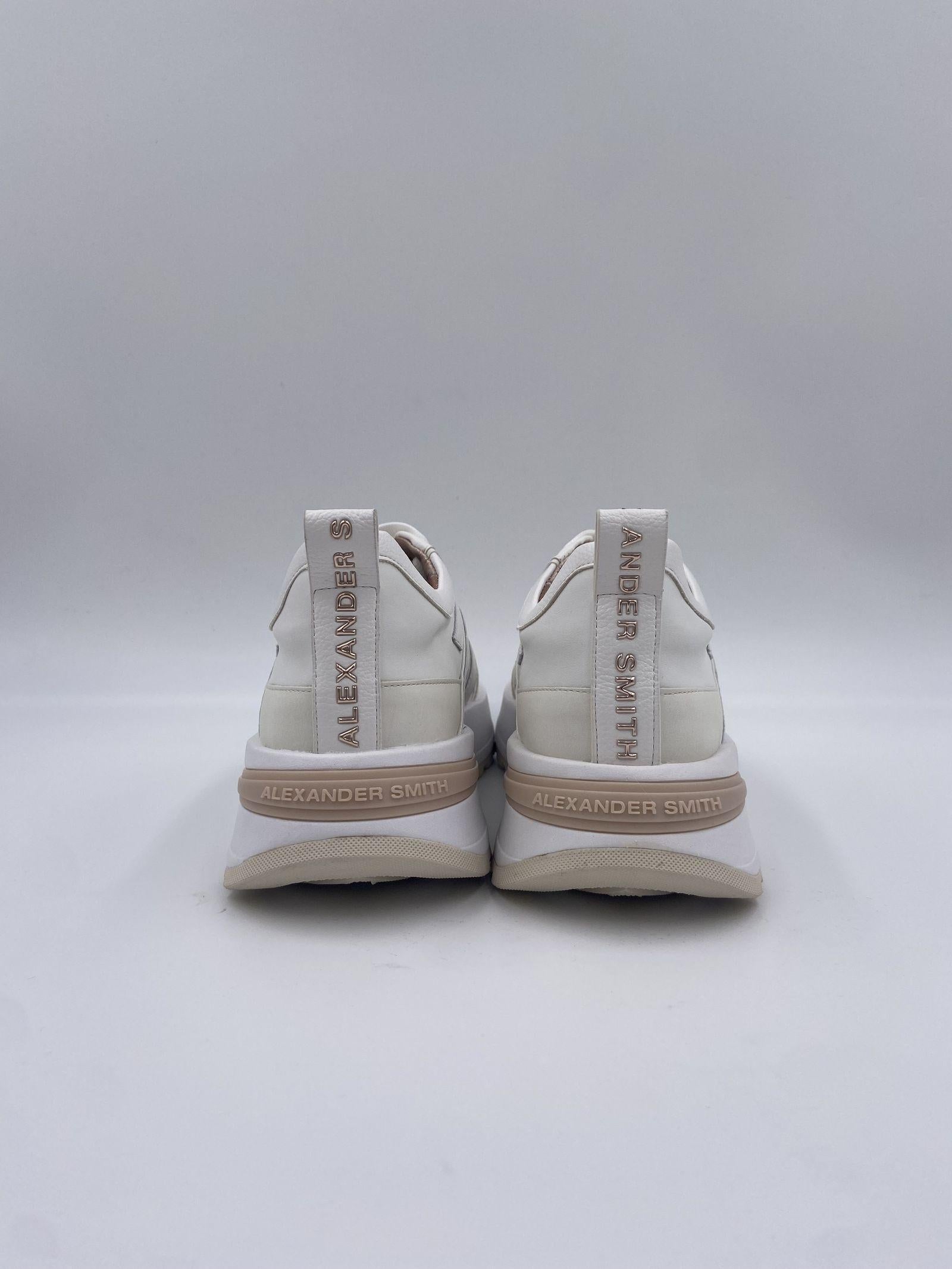 Sneakers Liverpool Woman Total White ASBBLPW 2047 TWT ALEXANDER SMITH