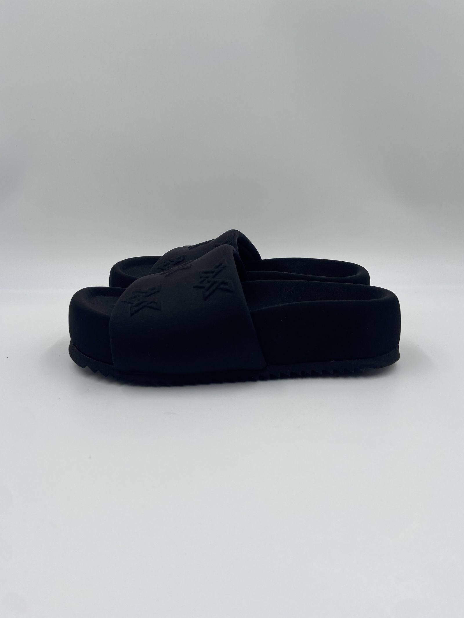 Ciabatta in lycra con platform 1E1800D _E24E220101 VIC MATIE'