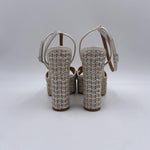 Sabot in raffia intrecciata 2589 SABBIA OFELIA