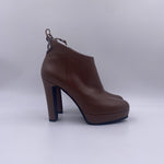 Tronchetto con plateau H1284NAPPA CUOIO OFELIA