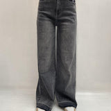 Jeans palazzo LAF270 GRIGIO OFELIA
