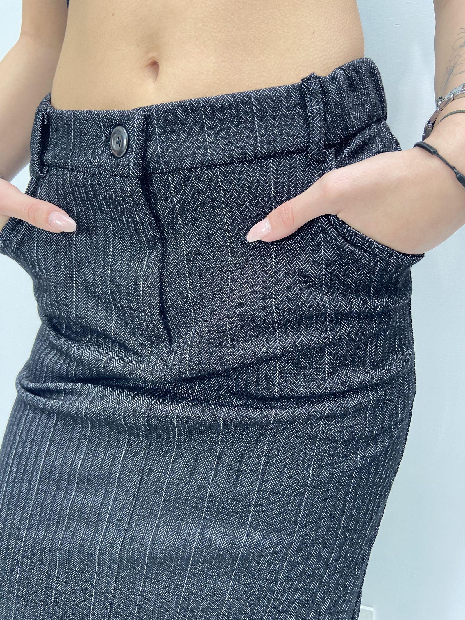 Gonna denim nero SK988 DENIMNERO OFELIA