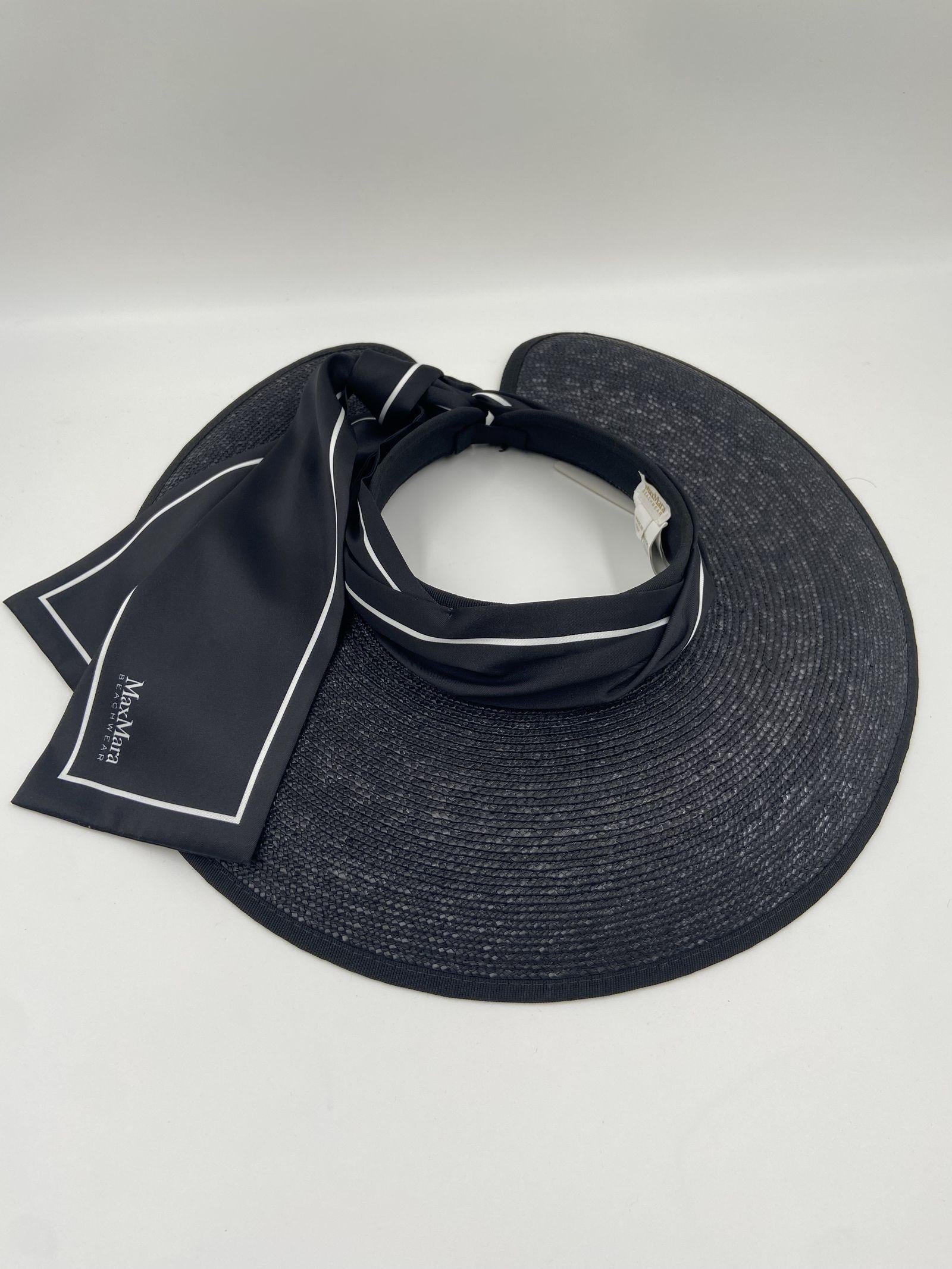 Cappello da mare Siro con fusciacca logata SIRO 002 MAX MARA