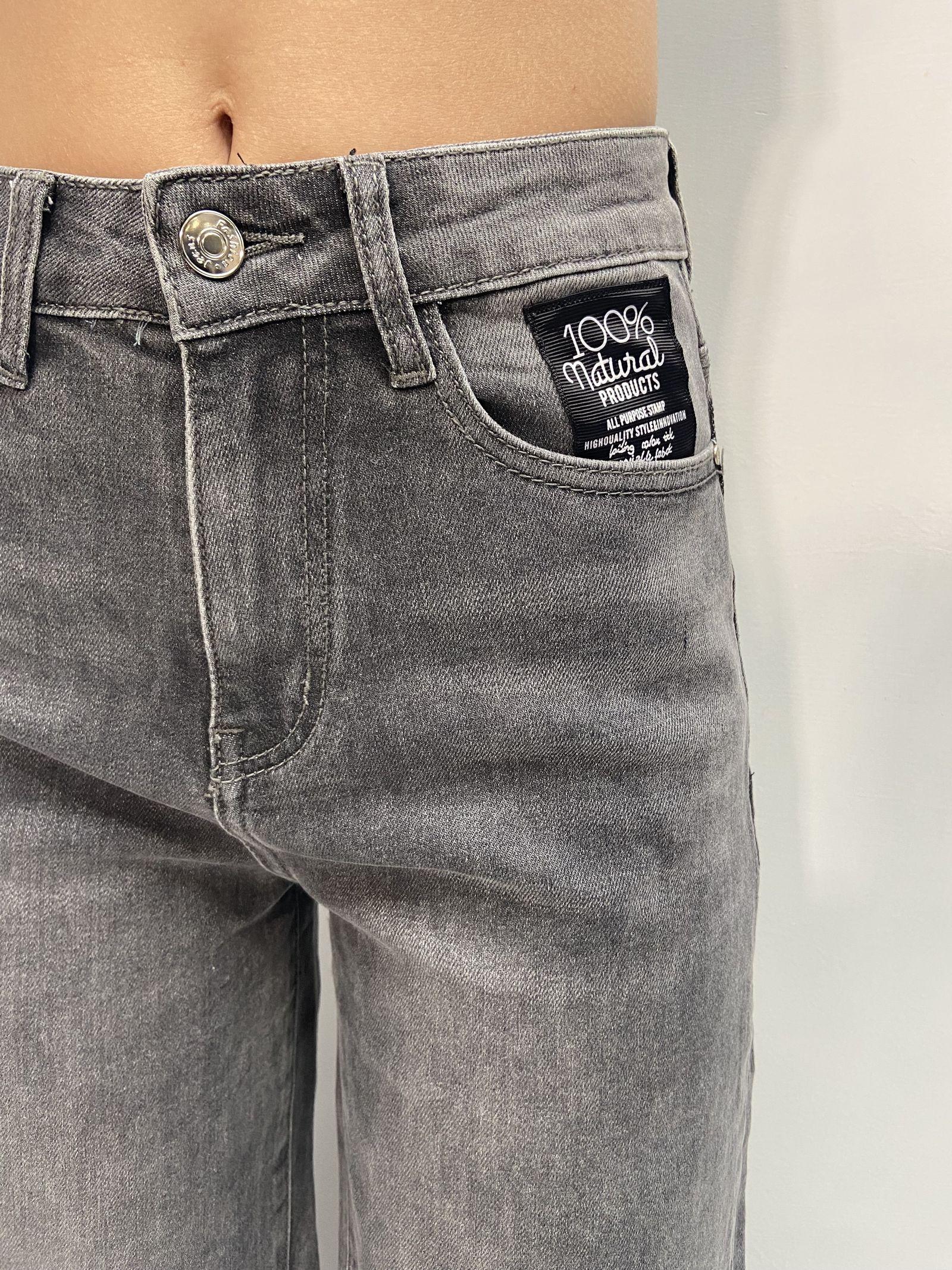 Jeans palazzo LAF270 GRIGIO OFELIA