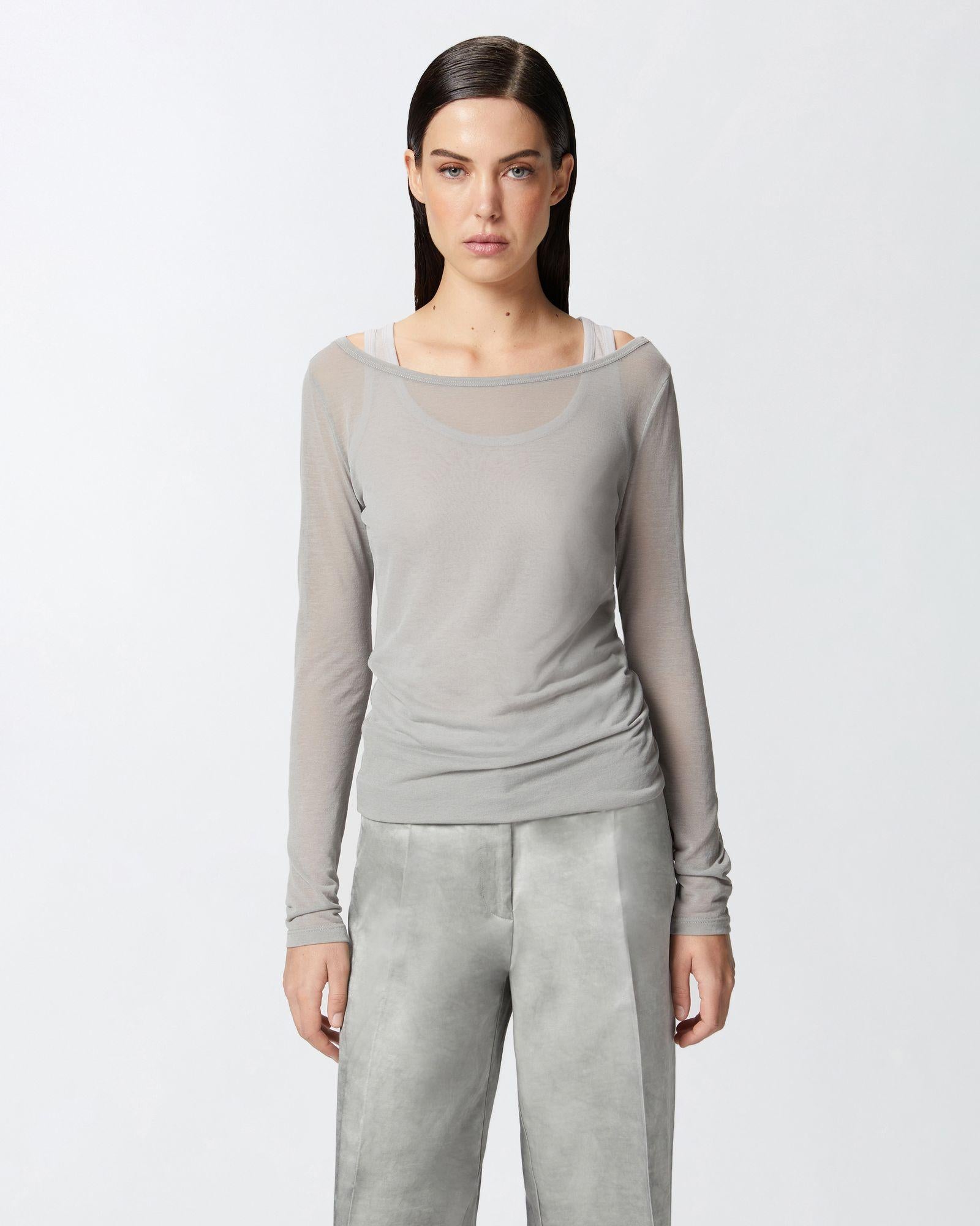 Maglia in garza leggera 104653-A2CL IIA PINKO