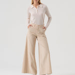 Pantalone flare in velluto FR25WV3014W56901 508 FRACOMINA