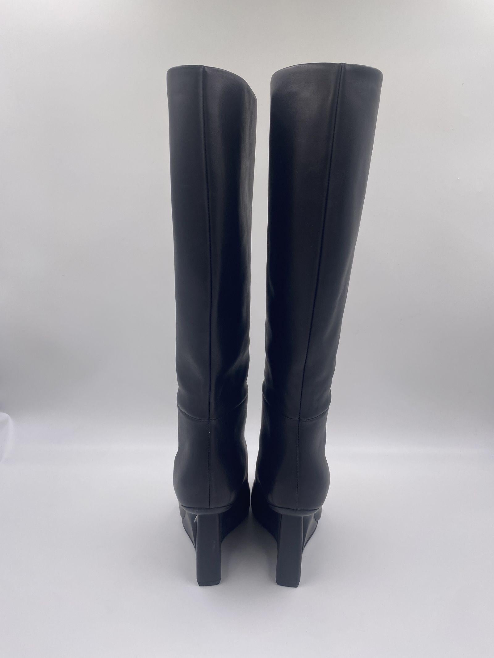 "D" Cuissardes stivale nero 1F2508D 101 VIC MATIE'